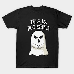 This Is Boo Sheet - Halloween Boo Boo Sheet Ghost Costume T-Shirt